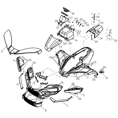 MSA 760 Parts